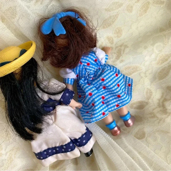 Vintage Madame Alexander Dolls Set of 2 cute dolls 5" - Picture 6 of 7